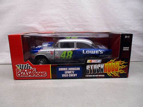 image of Racing Champions 1:18 Jimmie Johnson 1955 Chevy