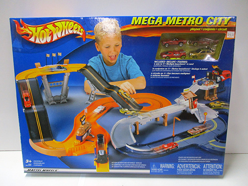 image of Hot Wheels Mega Metro City Playset