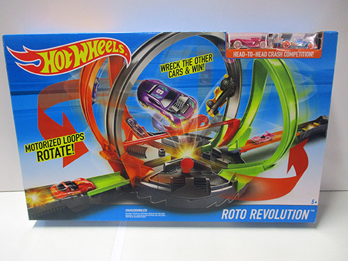 image of Hot Wheels Roto Revolution Playset
