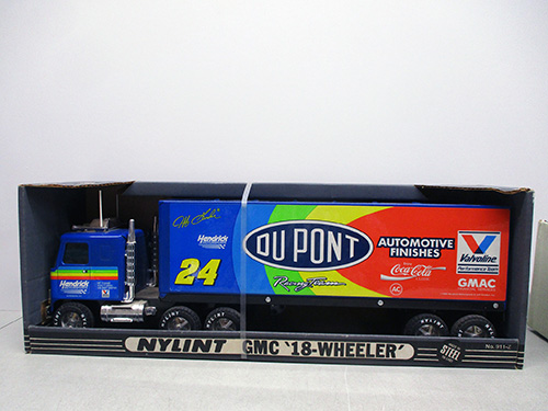 image of Nylint GMC 18-Wheeler 24 DuPont Racing Toy