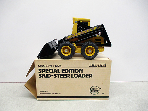 image of Ertl 1/16 New Holland Skid-Steer Loader Special Edition