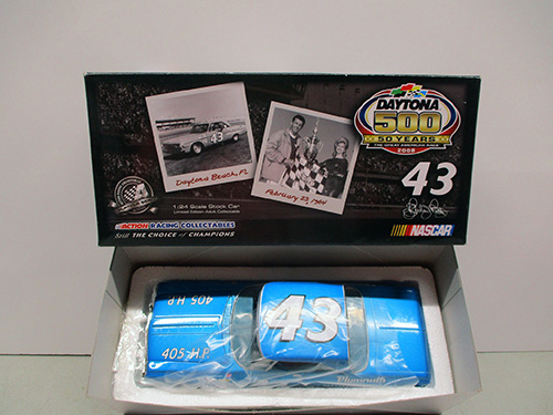 image of Richard Petty Daytona 500 50th Anniversary NASCAR Car #43 