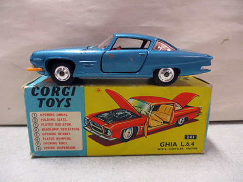 image of Corgi Toys Ghia L6.4 Model with Original Box