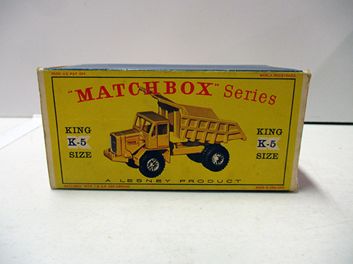 image of Matchbox Series King Size K-5 Dump Truck Box