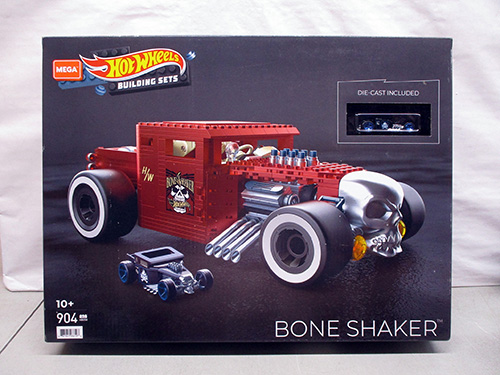 image of Mega Hot Wheels Bone Shaker Building Set