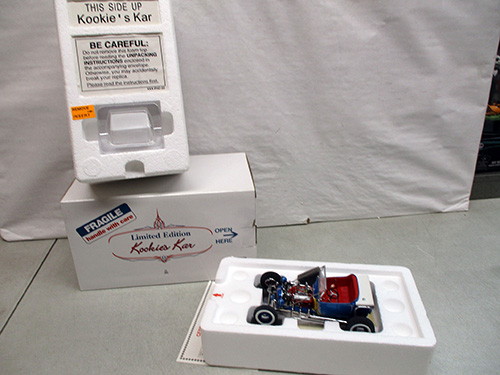 image of Danbury Mint Limited Edition Kookie's Kar Model in Original Packaging