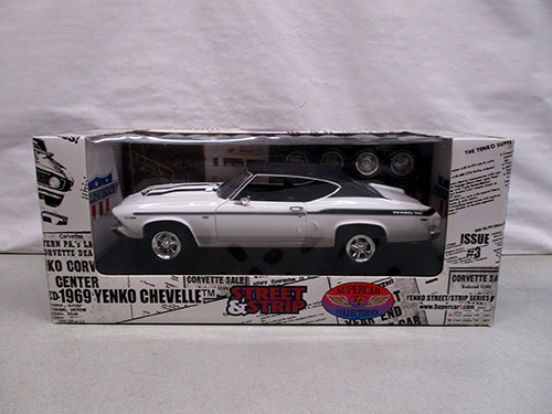 image of 1969 Yenko Chevelle Diecast Model in Original Packaging