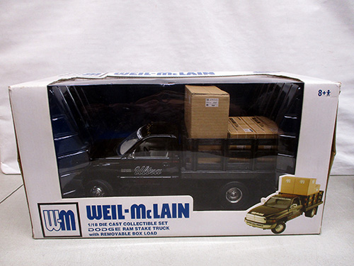 image of Weil-McLain 1:16 Die-Cast Dodge Ram Stake Truck