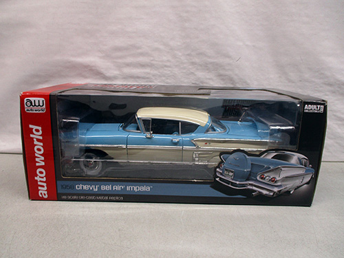 image of Auto World Chevy Bel Air Impala Diecast Model
