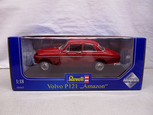 image of Revell 1:18 Volvo P121 Amazon Diecast Model