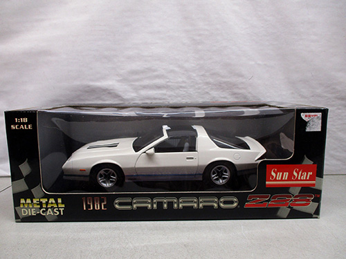 image of 1:18 Scale Sun Star 1982 Camaro Z28 Die-Cast Model