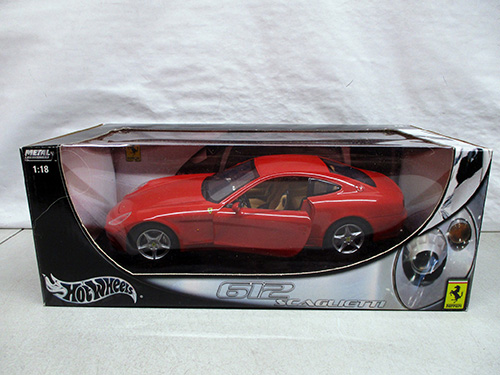 image of Hot Wheels 1:18 Ferrari 612 Scaglietti Model