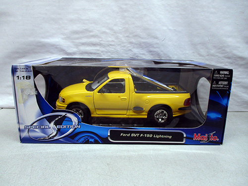 image of Maisto Ford SVT F-150 Lightning 1:18 Diecast Model