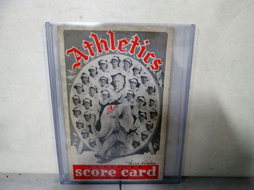 image 25 of an incredible sports memorabilia collections with world series programs and tickets