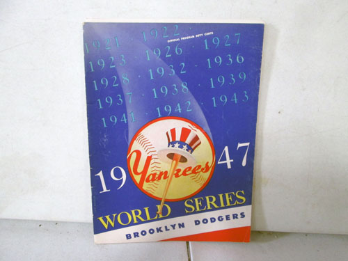 image 26 of an incredible sports memorabilia collections with world series programs and tickets