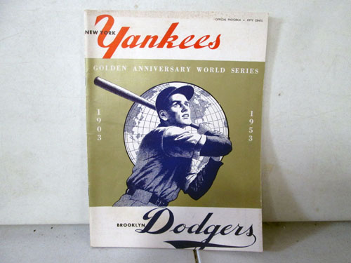 image 27 of an incredible sports memorabilia collections with world series programs and tickets