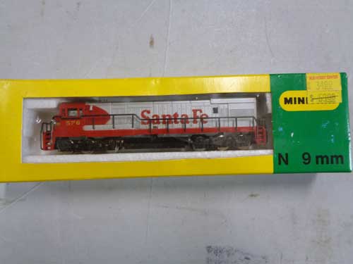 image of an N-gauge train collection 10