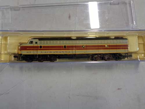 image of an N-gauge train collection 11