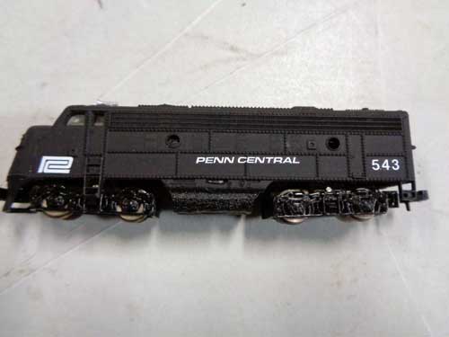 image of an N-gauge train collection 4