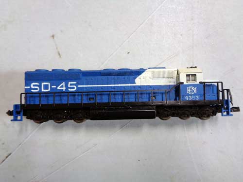 image of an N-gauge train collection 7