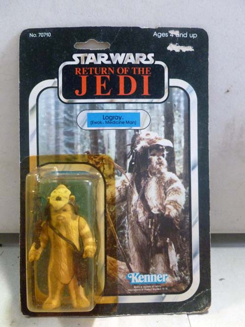 original star wars figures on card image 1