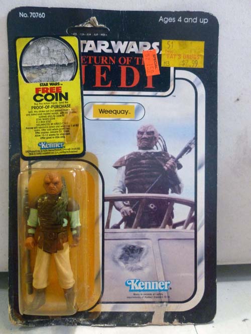 original star wars figures on card image 3