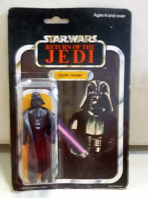 original star wars figures on card image 4