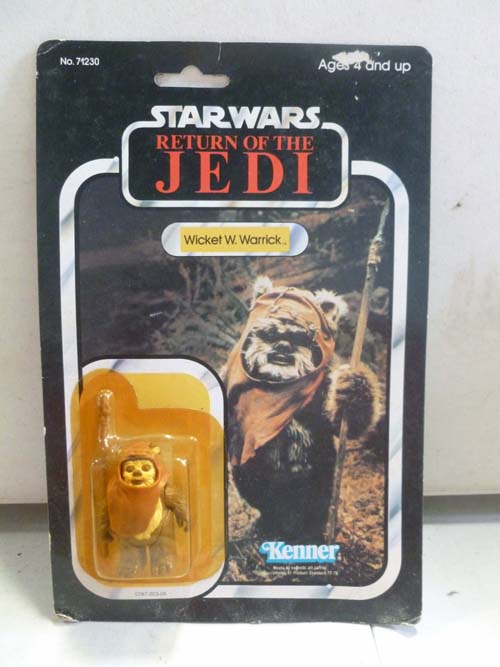 original star wars figures on card image 6