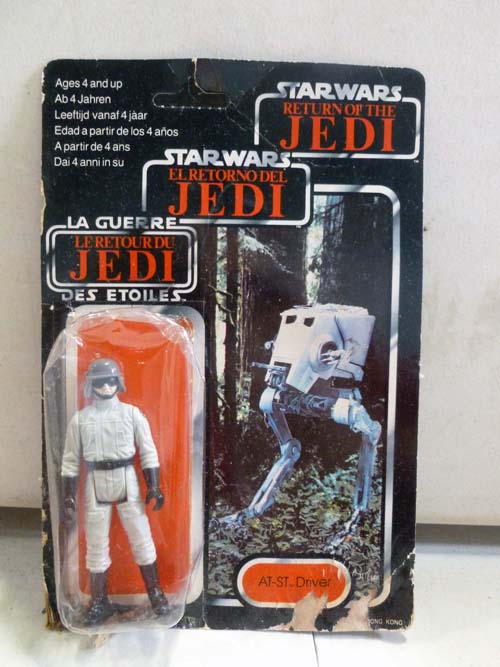 original star wars figures on card image 7