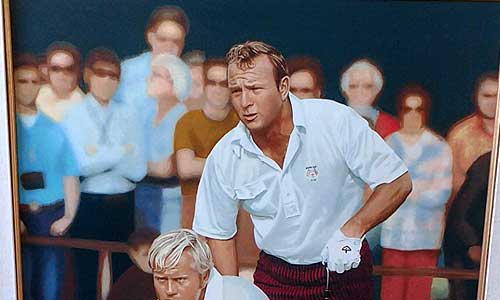 Arnold Palmer and Jack Nicklaus Print 1