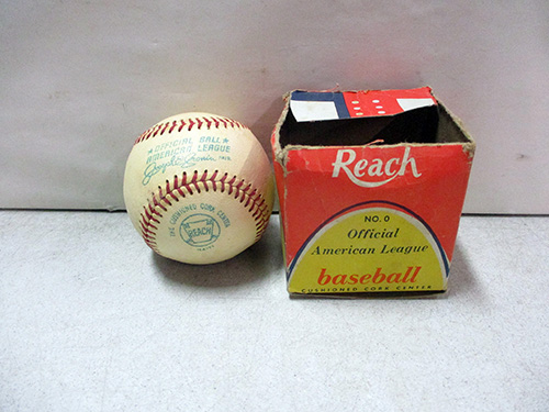 image of Spalding Reach Joe Cronin American League Baseball