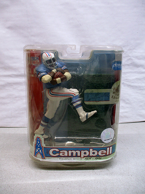 image of McFarlane Legends Earl Campbell Action Figure in Original Packaging