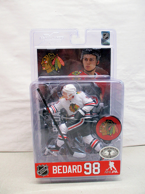 image of Connor Bedard Blackhawks NHL Action Figure by McFarlane