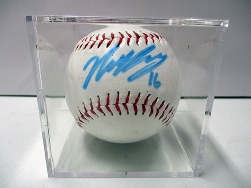 image of Nick Kurtz Oakland A's Autographed Baseball 