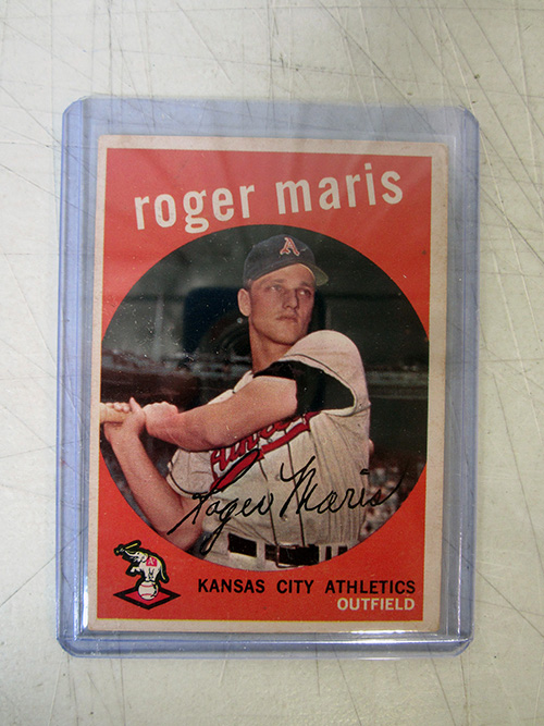 image of 1959 Topps Roger Maris Baseball Card