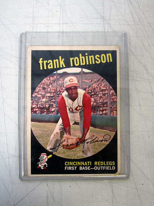 image of 1959 Topps Frank Robinson Baseball Card