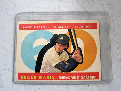 image of 1960 Topps Roger Maris Baseball Card