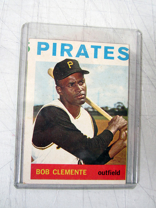 image of 1964 Topps Bob Clemente Baseball Card 
