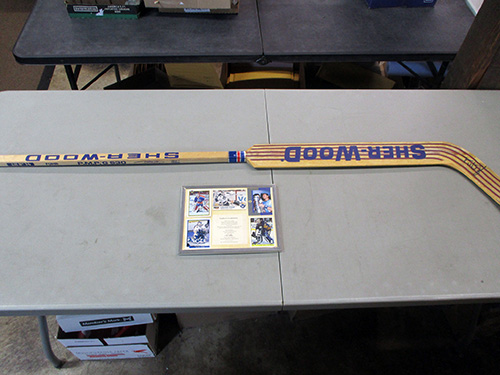 image of Grant Fuhr autographed goalie Hockey Stick
