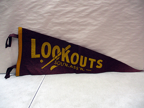 image of Lookouts Southern Association Wool Pennant