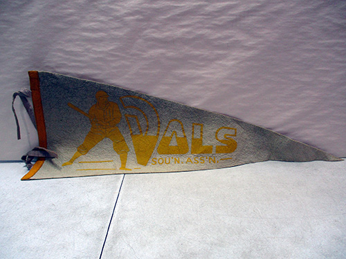 image of Vals Southern Association Felt Pennant