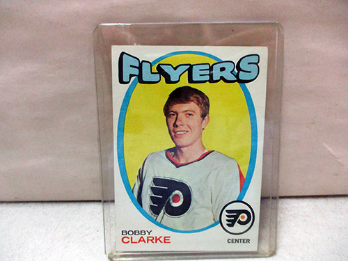 image of 1972 Topps Bobby Clarke Philadelphia Flyers Rookie