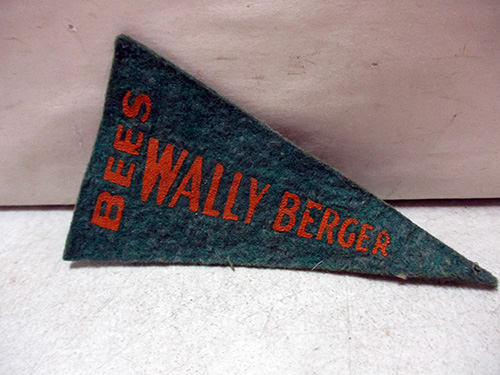 image of Bees Wally Berger Felt Pennant
