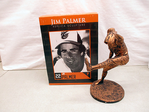 image of Jim Palmer Replica Sculpture with Original Packaging