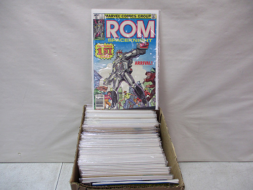 image of ROM Spaceknight Comic Books complete run 1-75