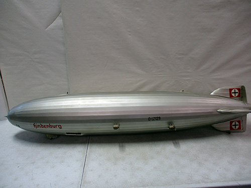 image of Metal Model of Hindenburg Zeppelin Airship