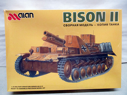 image of Alan Bison II 1:35 Scale Model Kit