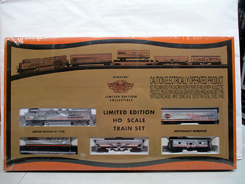 image of Harley Davidson Limited Edition HO Scale Train Set
