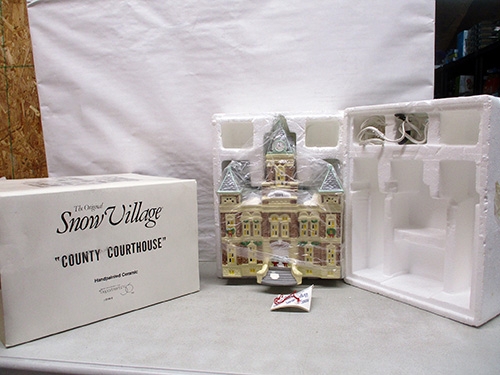 image of Department 56 Snow Village County Courthouse