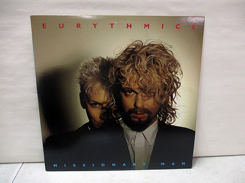 image of Eurythmics Missionary Man Vinyl Record